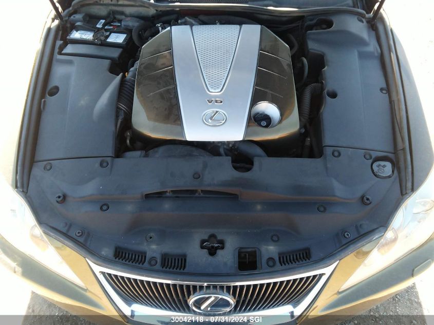 2006 Lexus Is 350 VIN: JTHBE262065002565 Lot: 30042118