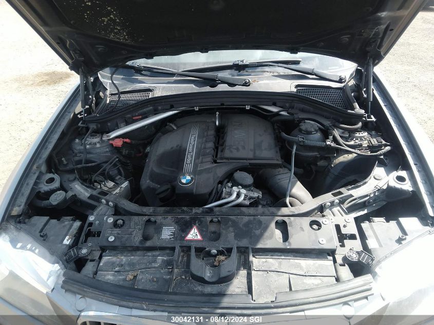 2012 BMW X3 xDrive35I VIN: 5UXWX7C56CL736951 Lot: 30042131