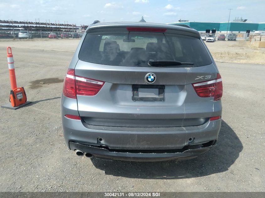 2012 BMW X3 xDrive35I VIN: 5UXWX7C56CL736951 Lot: 30042131