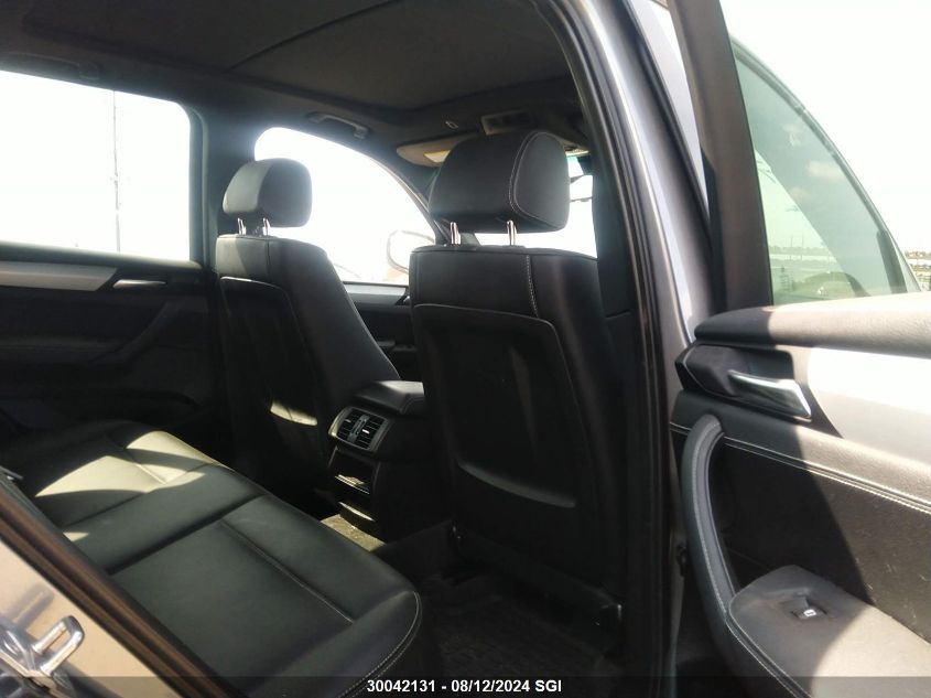 2012 BMW X3 xDrive35I VIN: 5UXWX7C56CL736951 Lot: 30042131