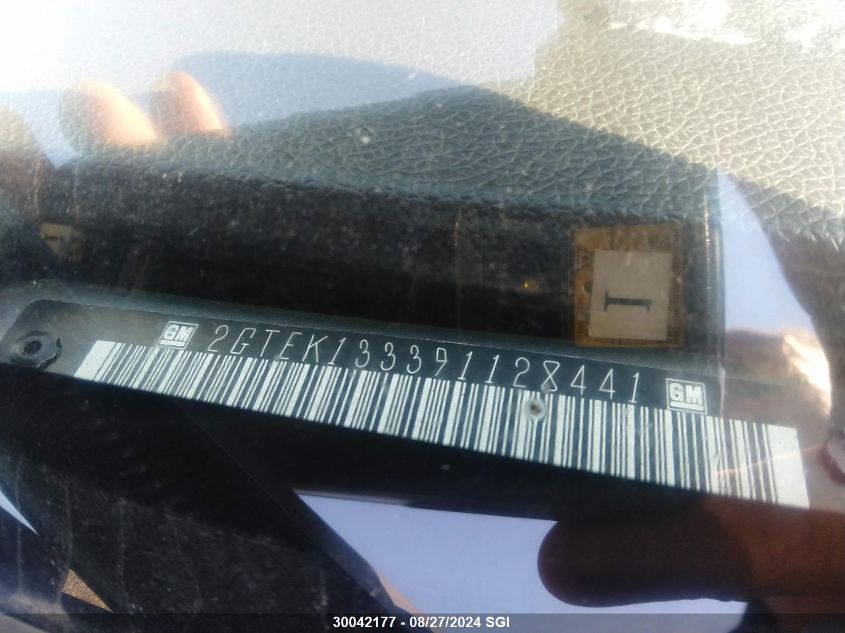 2009 GMC Sierra K1500 VIN: 2GTEK133391128441 Lot: 30042177