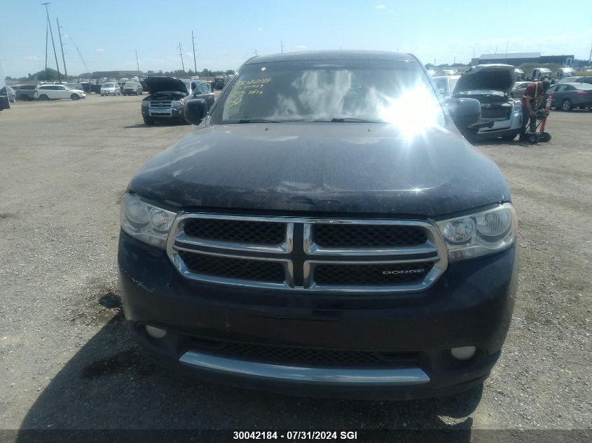 2012 Dodge Durango Sxt VIN: 1C4RDJAG7CC197703 Lot: 30042184