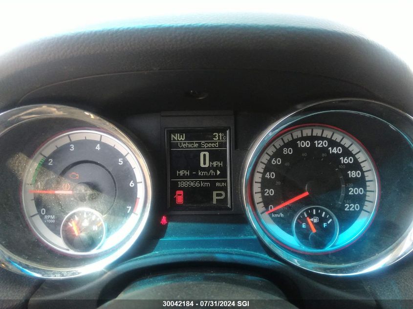 2012 Dodge Durango Sxt VIN: 1C4RDJAG7CC197703 Lot: 30042184