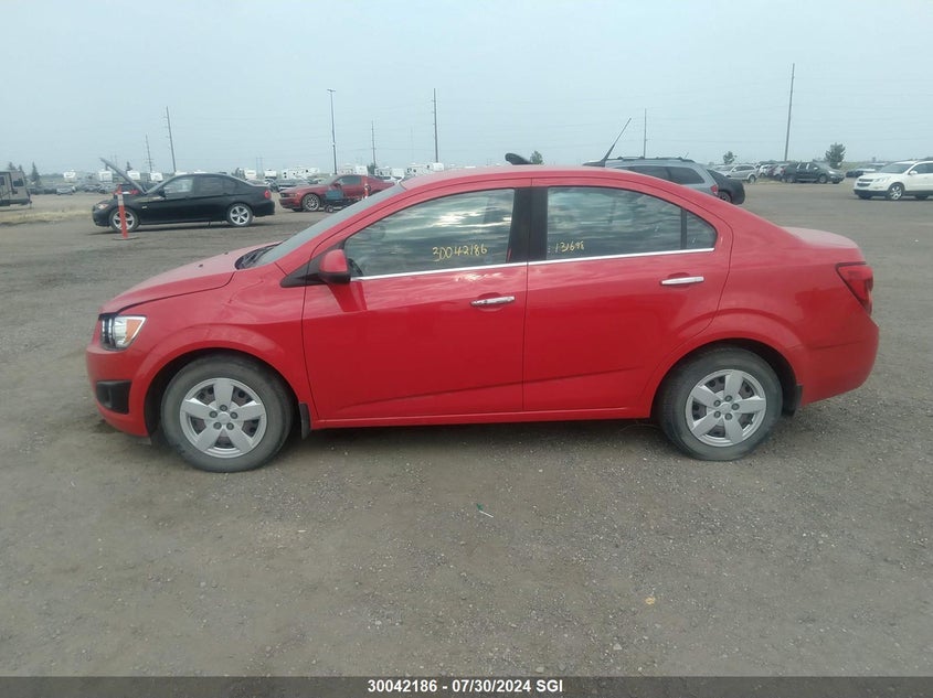 2014 Chevrolet Sonic Lt VIN: 1G1JC5EH1E4233613 Lot: 30042186