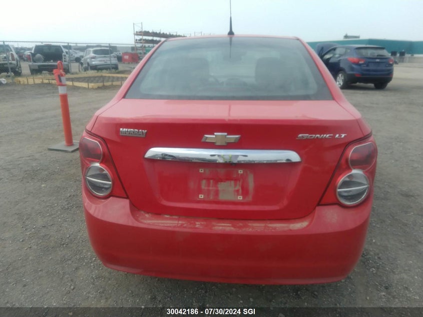 2014 Chevrolet Sonic Lt VIN: 1G1JC5EH1E4233613 Lot: 30042186