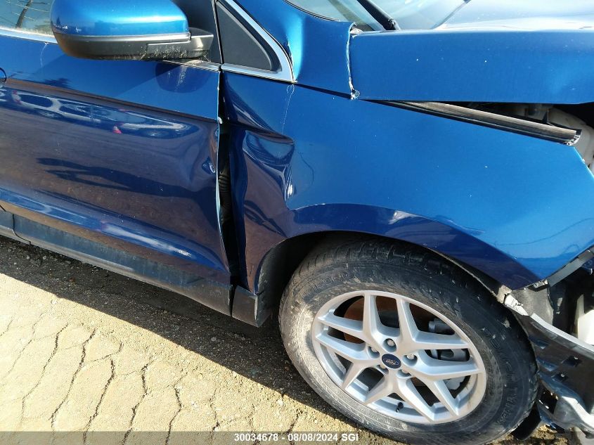 2021 Ford Edge Sel VIN: 2FMPK4J91MBA40584 Lot: 30034678