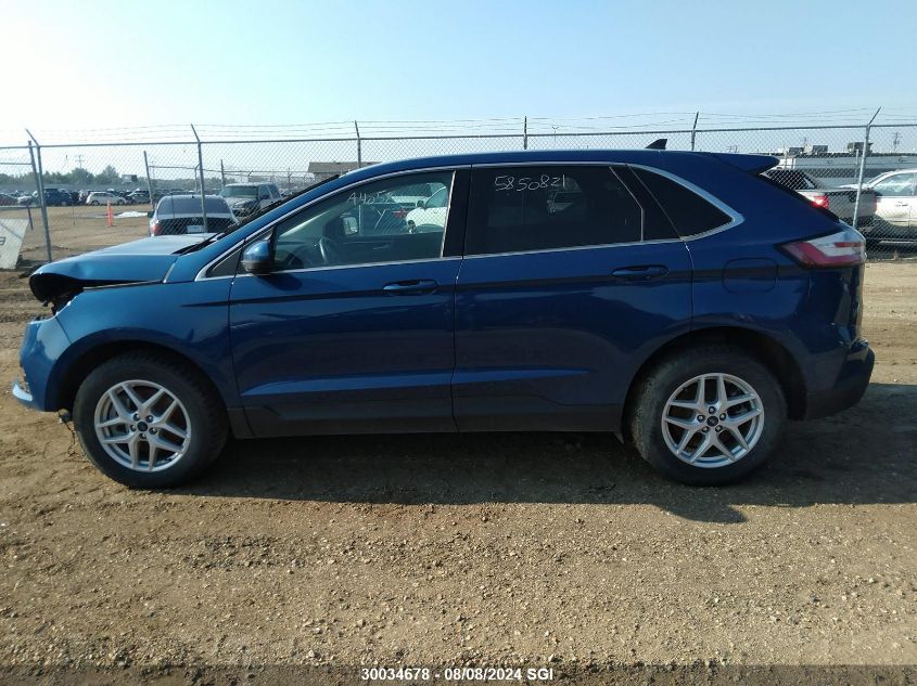 2021 Ford Edge Sel VIN: 2FMPK4J91MBA40584 Lot: 30034678