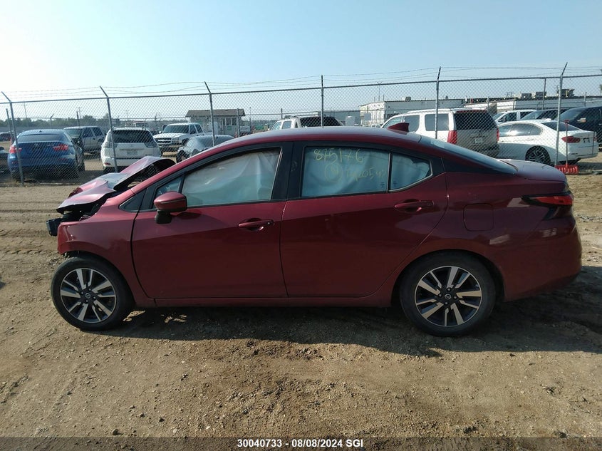 2021 Nissan Versa Sv VIN: 3N1CN8EV8ML875176 Lot: 30040733