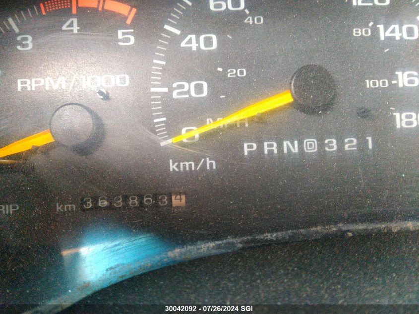 1998 GMC Sierra K1500 VIN: 1GTEK19S4WE538402 Lot: 30042092