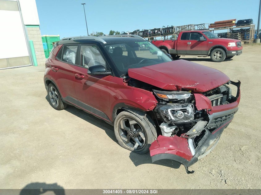2022 Hyundai Venue Sel/Limited VIN: KMHRC8A37NU151256 Lot: 30041405