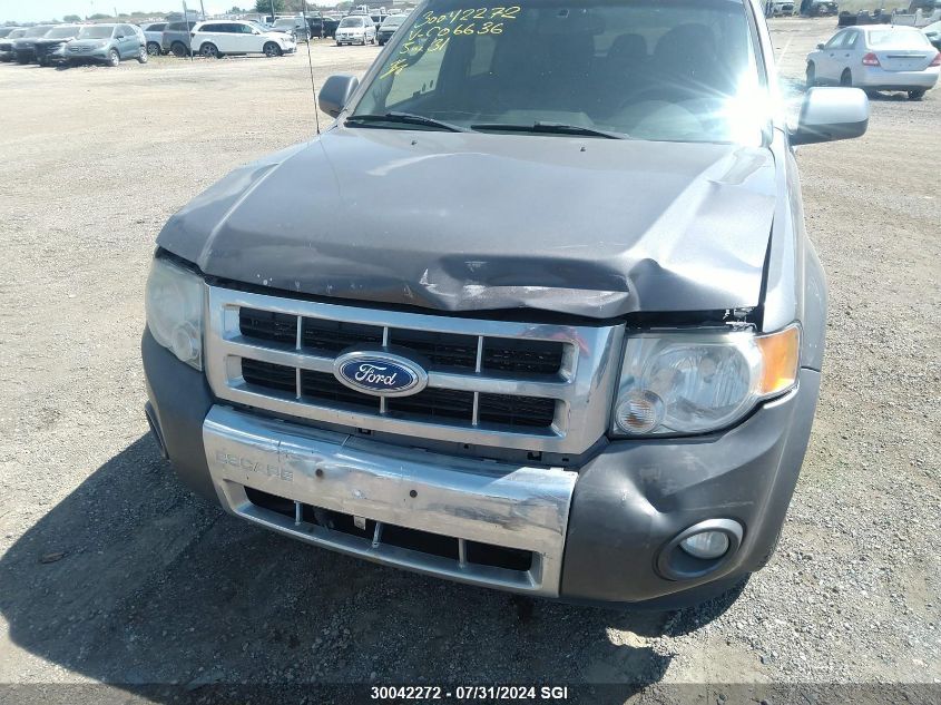 2011 Ford Escape Limited VIN: 1FMCU9EG1BKC06636 Lot: 30042272