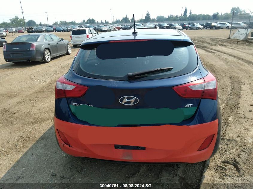 2013 Hyundai Elantra Gt VIN: KMHD25LE2DU067581 Lot: 30040761