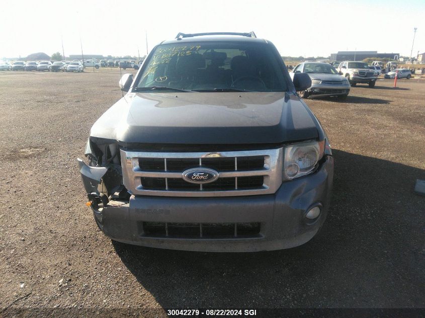 2011 Ford Escape Xlt VIN: 1FMCU9DG5BKB07125 Lot: 30042279