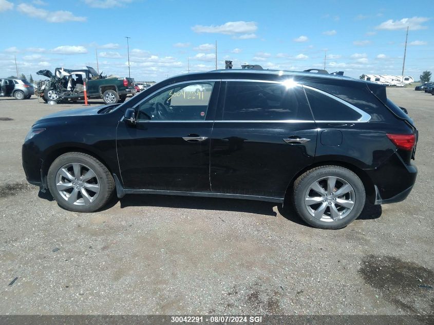 2016 Acura Mdx Elite VIN: 5FRYD4H87GB502104 Lot: 30042291