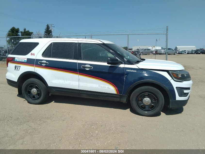 2019 Ford Explorer Police Interceptor VIN: 1FM5K8AR6KGA22537 Lot: 30041601