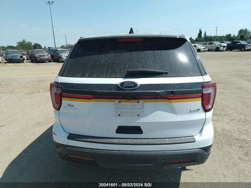 2019 Ford Explorer Police Interceptor VIN: 1FM5K8AR6KGA22537 Lot: 30041601