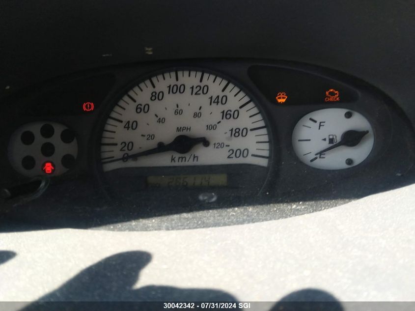 2002 Toyota Echo VIN: JTDBT123820236735 Lot: 30042342