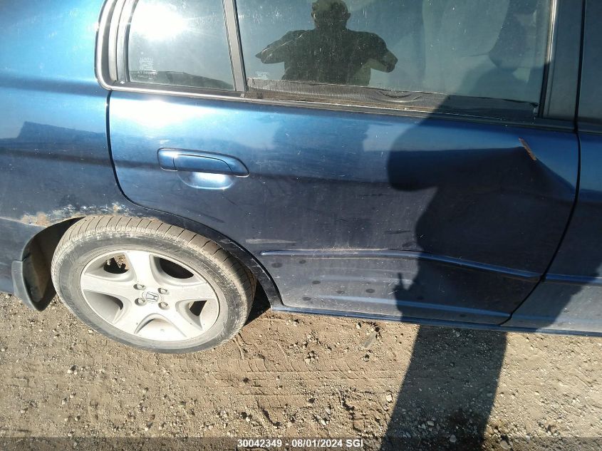 2004 Honda Civic Si VIN: 2HGES168X4H901513 Lot: 30042349