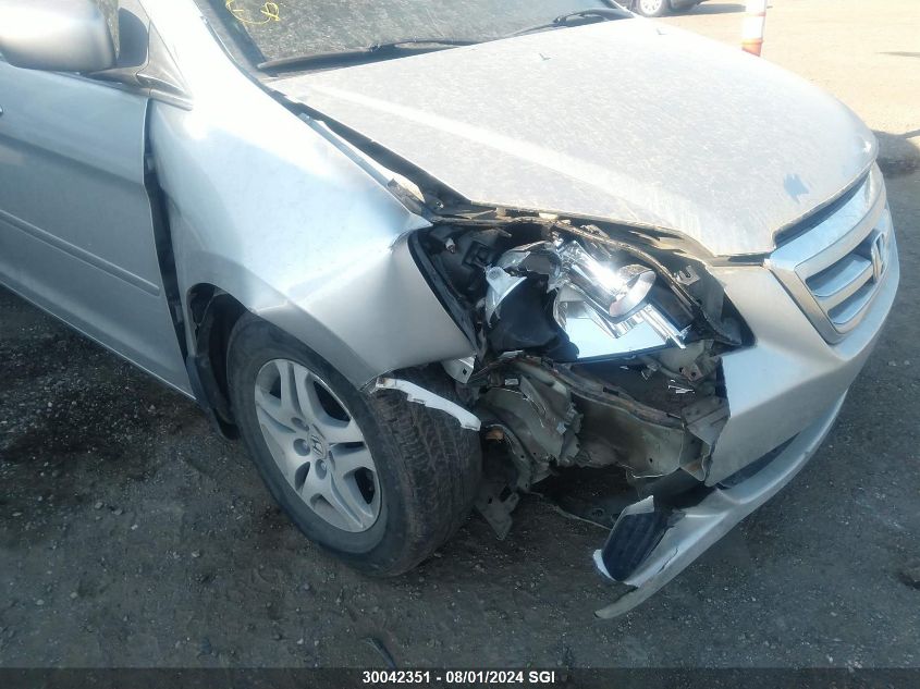 2005 Honda Odyssey Exl VIN: 5FNRL38665B507521 Lot: 30042351