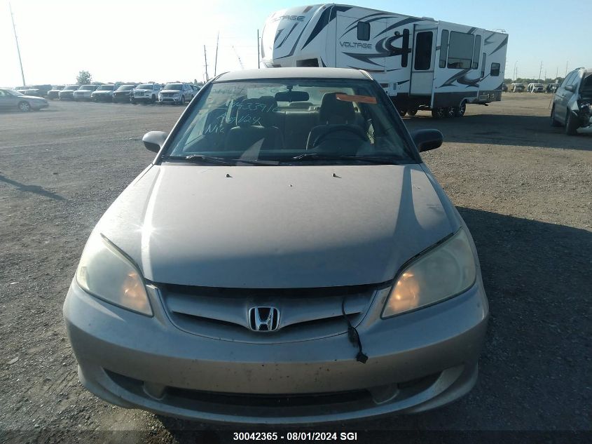 2004 Honda Civic Dx VIN: 2HGES16494H933916 Lot: 30042365