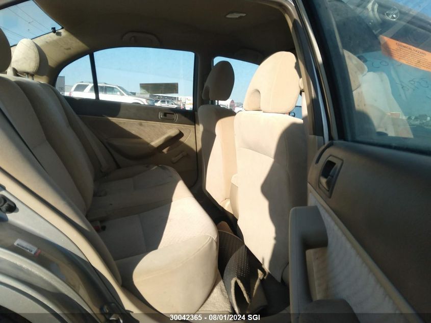 2004 Honda Civic Dx VIN: 2HGES16494H933916 Lot: 30042365