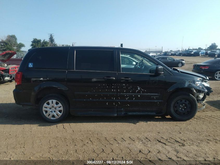 2016 Dodge Grand Caravan Se VIN: 2C4RDGBG3GR278695 Lot: 30042227