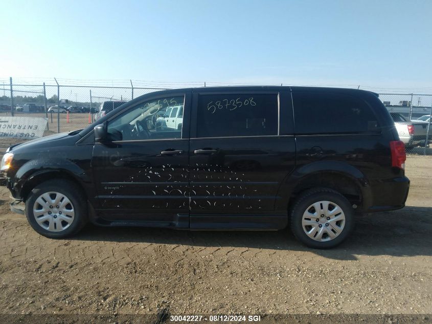 2016 Dodge Grand Caravan Se VIN: 2C4RDGBG3GR278695 Lot: 30042227