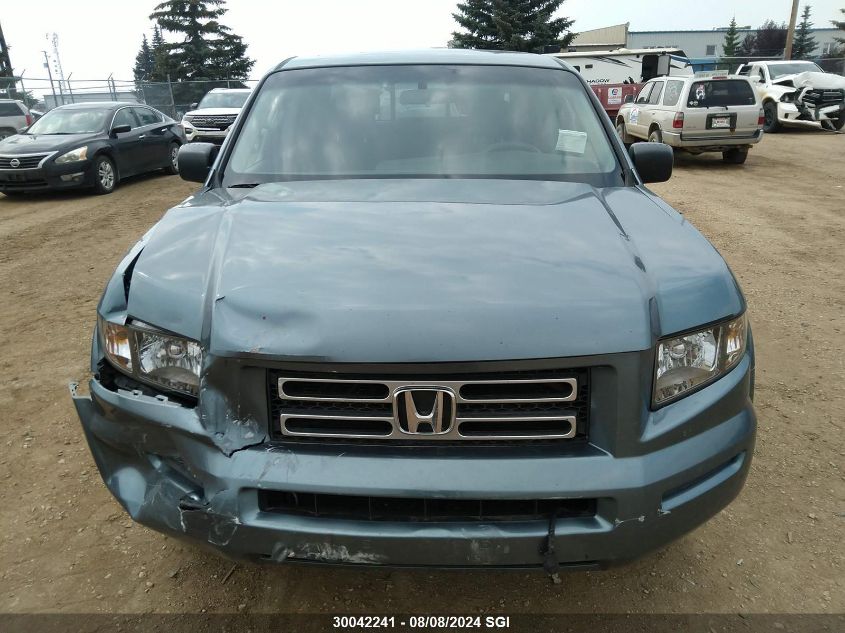 2007 Honda Ridgeline Rts VIN: 2HJYK16447H002476 Lot: 30042241