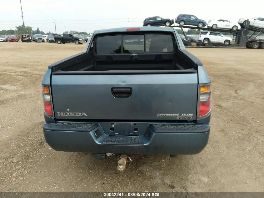 2007 Honda Ridgeline Rts VIN: 2HJYK16447H002476 Lot: 30042241