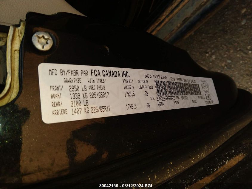 2019 Dodge Grand Caravan Se VIN: 2C4RDGBG8KR606055 Lot: 30042156