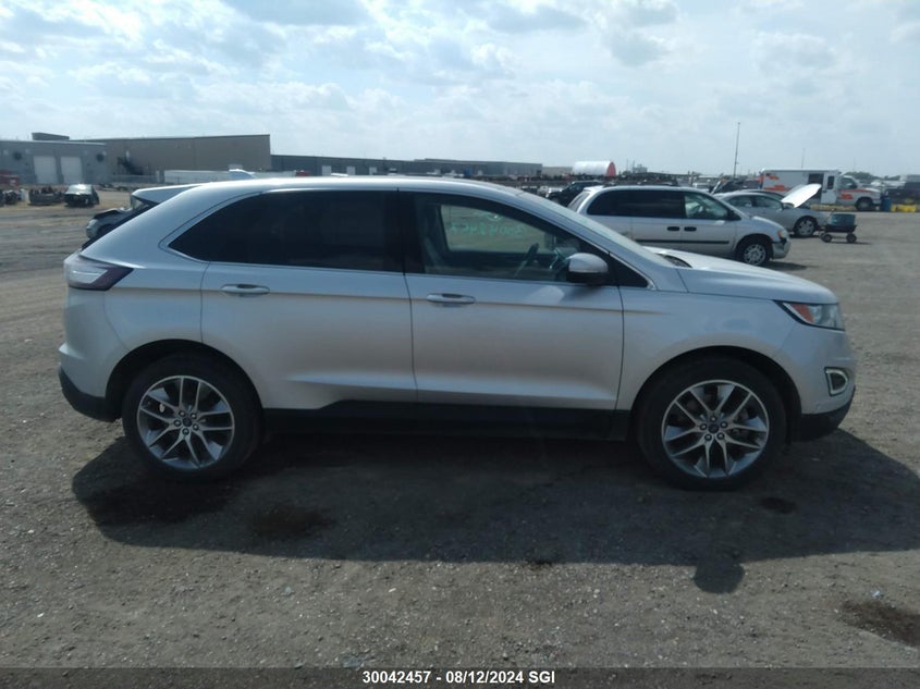 2015 Ford Edge Titanium VIN: 2FMPK4K88FBB57443 Lot: 30042457