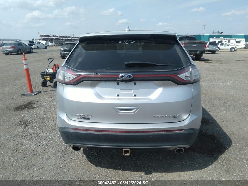 2015 Ford Edge Titanium VIN: 2FMPK4K88FBB57443 Lot: 30042457