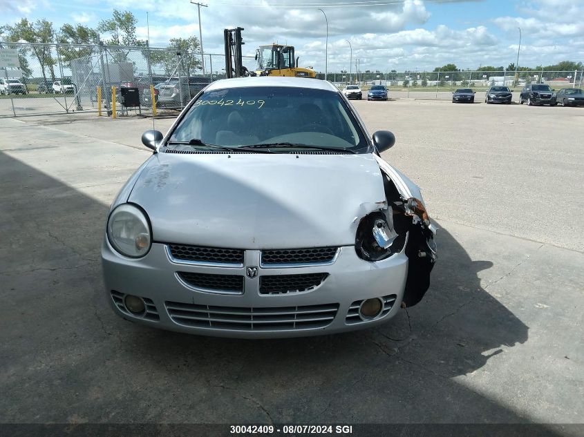 2005 Dodge Neon Sx 2.0 VIN: 1B3ES46C75D132182 Lot: 30042409