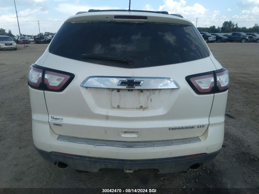 2015 Chevrolet Traverse Ltz VIN: 1GNKVJKD1FJ136549 Lot: 30042470