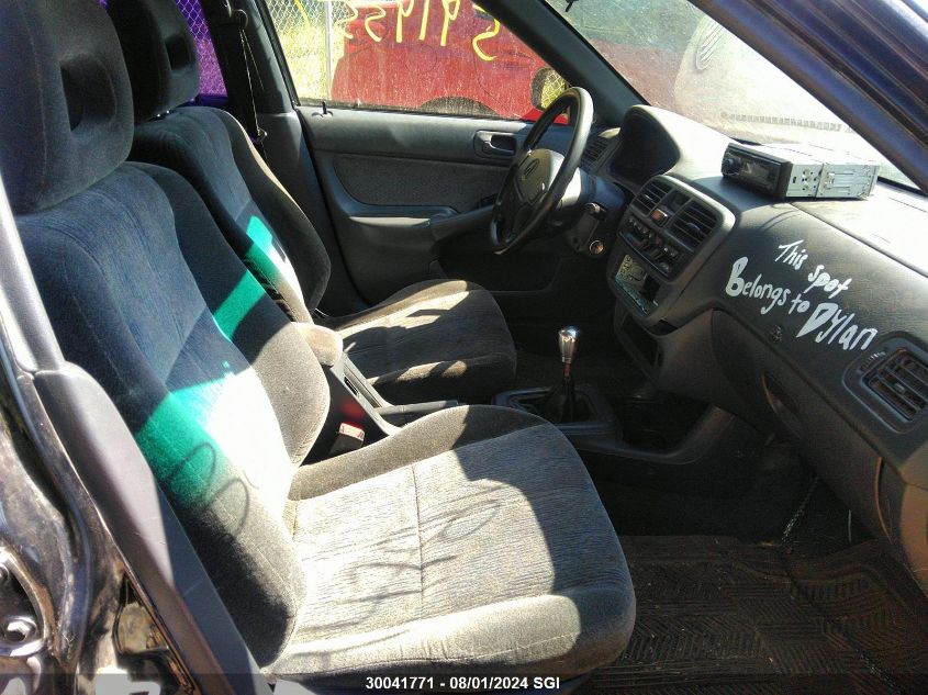 1999 Acura 1.6El Se VIN: 2HHMB454XXH906531 Lot: 30041771