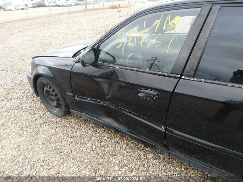 1999 Acura 1.6El Se VIN: 2HHMB454XXH906531 Lot: 30041771