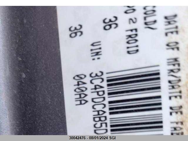 2013 Dodge Journey Se VIN: 3C4PDCAB5DT666073 Lot: 30042476