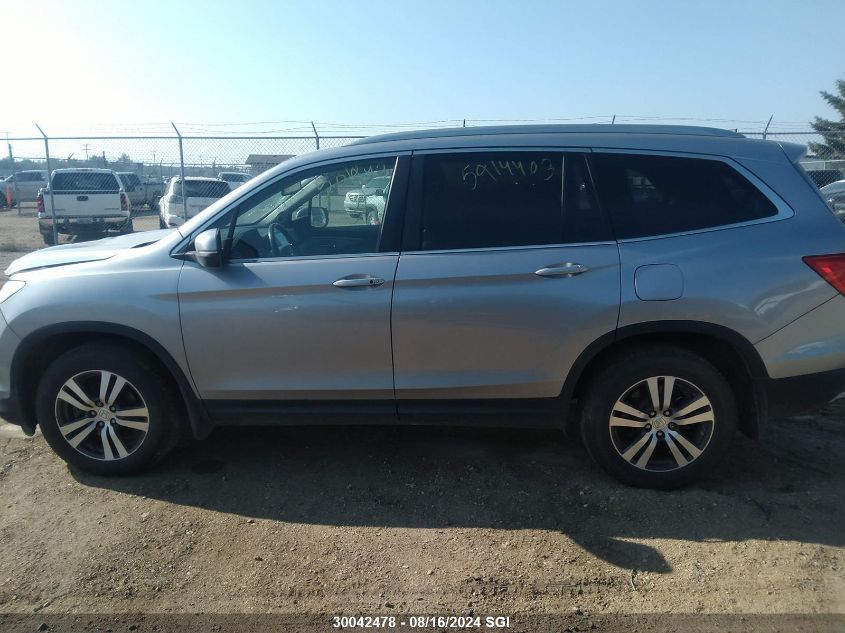 2016 Honda Pilot Exl VIN: 5FNYF6H81GB501943 Lot: 30042478