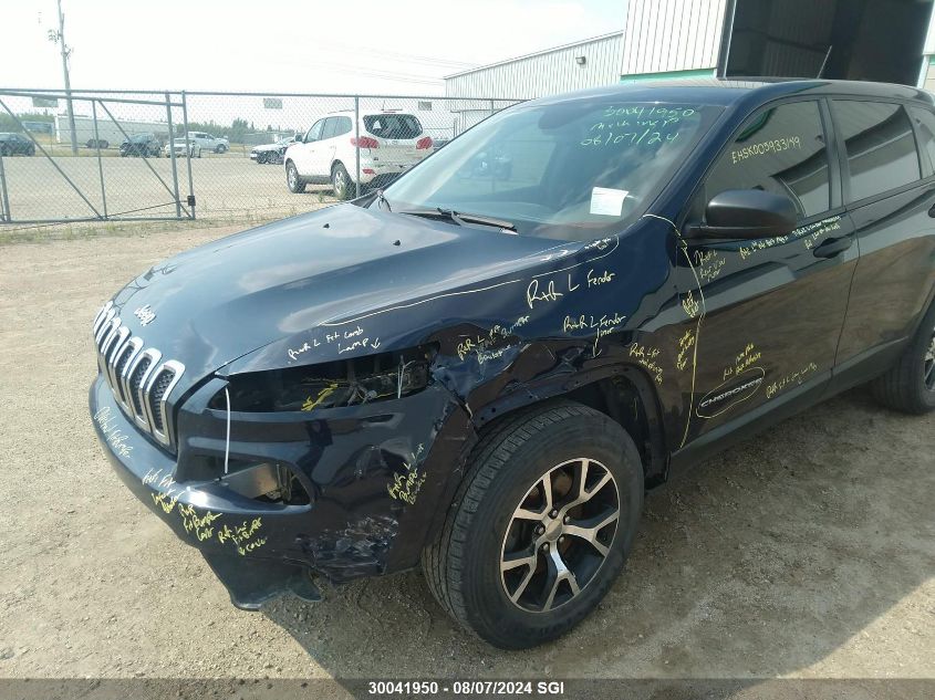 2014 Jeep Cherokee Sport VIN: 1C4PJMAS3EW322414 Lot: 30041950