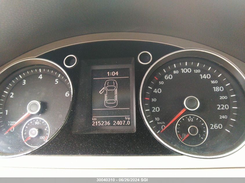 2009 Volkswagen Passat Komfort VIN: WVWAK73C99E108999 Lot: 30040310