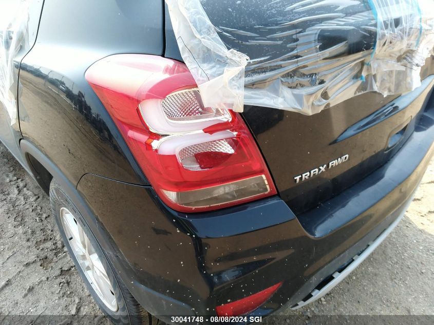 2018 Chevrolet Trax 1Lt VIN: 3GNCJPSB5JL153714 Lot: 30041748