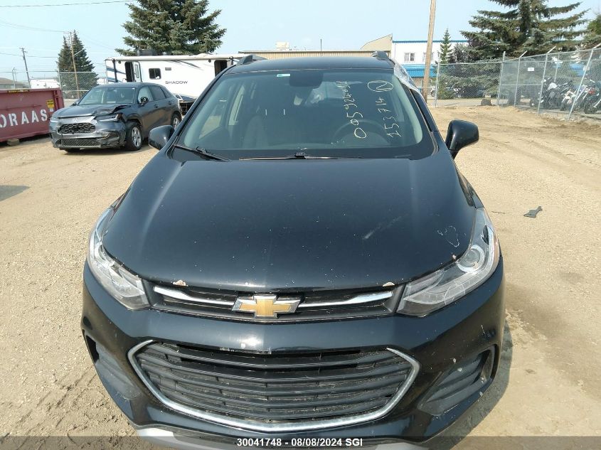 2018 Chevrolet Trax 1Lt VIN: 3GNCJPSB5JL153714 Lot: 30041748