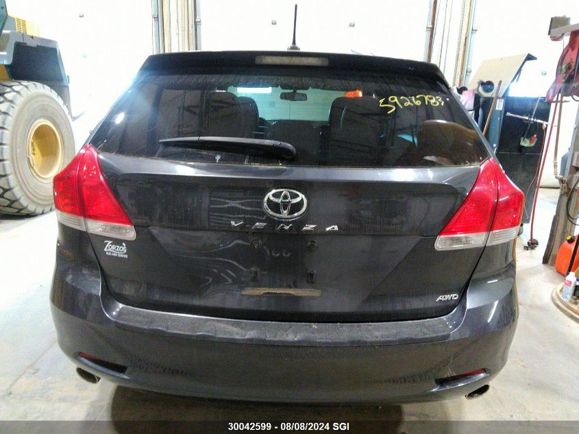 2011 Toyota Venza VIN: 4T3BK3BB7BU056843 Lot: 30042599