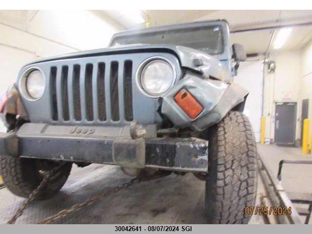 1998 Jeep Wrangler / Tj Se VIN: 1J4FY29P3WP752994 Lot: 30042641