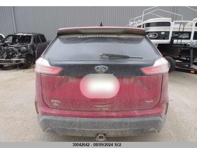 2021 Ford Edge Sel VIN: 2FMPK4J90MBA31309 Lot: 30042642