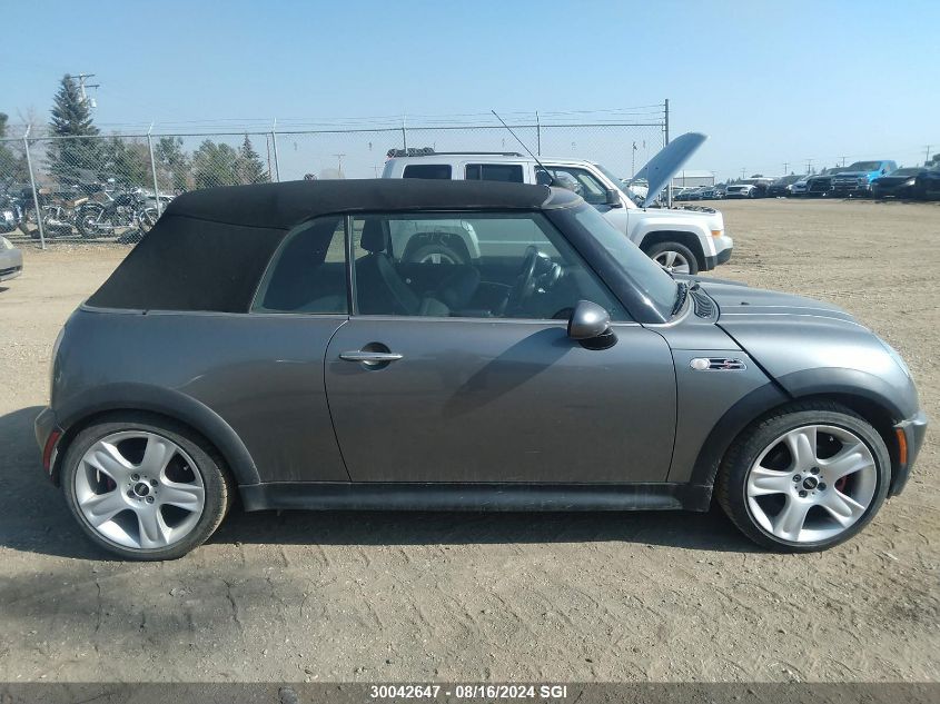 2005 Mini Cooper S VIN: WMWRH33495TF81049 Lot: 30042647