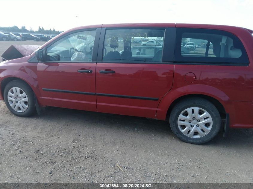 2016 Dodge Grand Caravan Se VIN: 2C4RDGBG3GR135214 Lot: 30042654