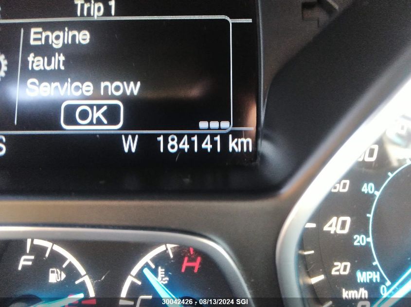 2014 Ford Escape Se VIN: 1FMCU9G95EUA16345 Lot: 30042426