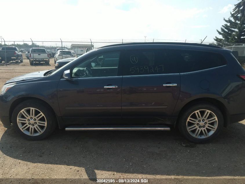 2014 Chevrolet Traverse Lt VIN: 1GNKVGKD0EJ170256 Lot: 30042595