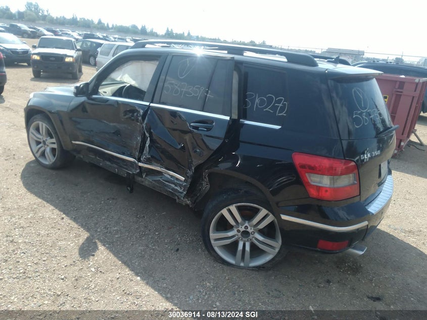 2010 Mercedes-Benz Glk 350 4Matic VIN: WDCGG8HB4AF310272 Lot: 30036914